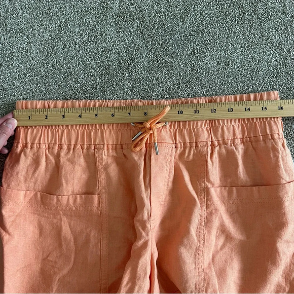 ATHLETA Cabo Linen 4” Short Cactus Peach Size 10 - Picture 5 of 7